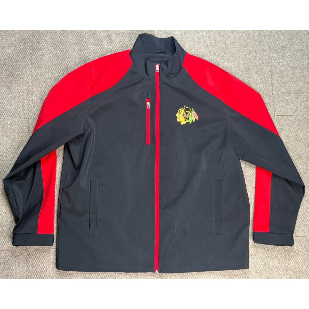 NHL G III Sports By Carl Banks Men's Chicago Blackhawks Jacket Size XXL